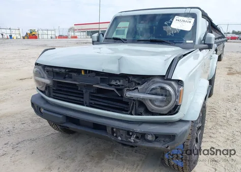 2021 Ford Bronco Outer Banks из США, поврежденный, VIN 1FMDE5DH4MLA61268